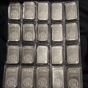 1 oz .999 Fine Solid Silver Investment Bar APMEX